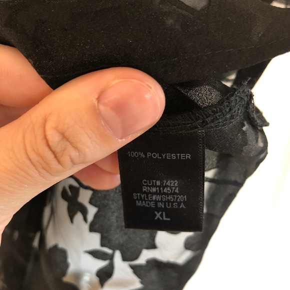 Pleione Floral Sheer Blouse - Picture 5 of 8